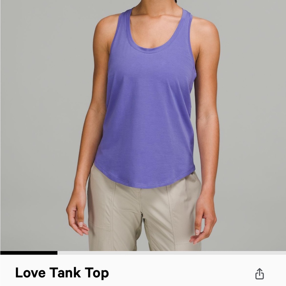 Lululemon love tank top